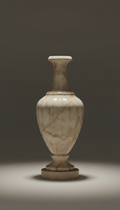 Vase d’accent en marbre veiné