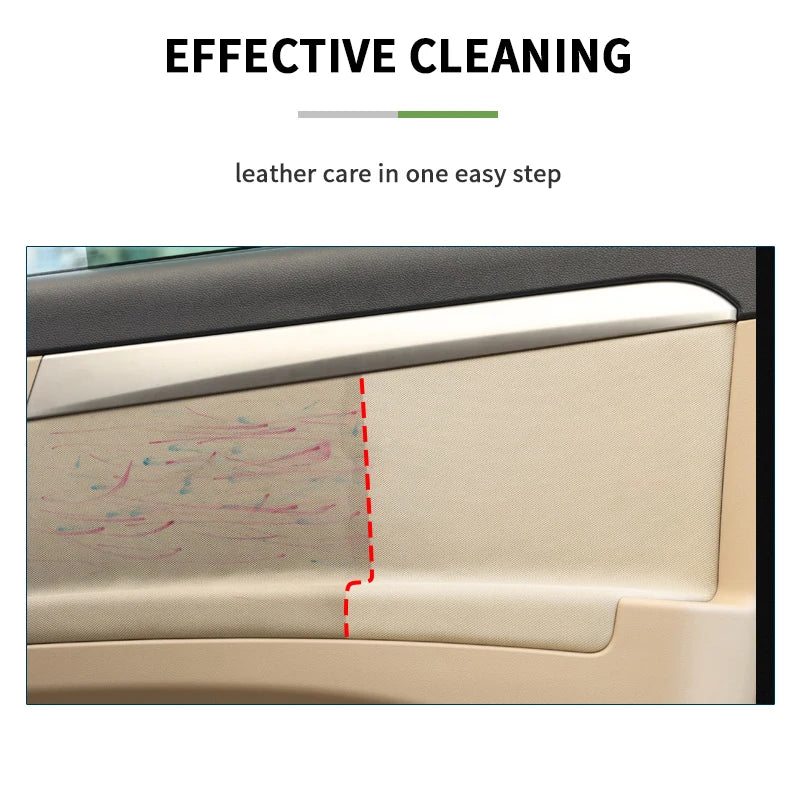 Produit de nettoyage d'intérieur de voiture Nettoyant de plafond Tissu tissé en flanelle de cuir Sans eau Outil de nettoyage automatique sans eau HGKJ S21