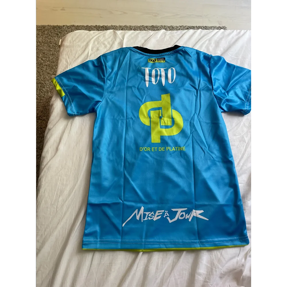 Nouveau Maillot JUL T-shirt été jeunesse respirant et séchage rapide formation Football chemises unisexe personnalisé sport 90 minutes maillots