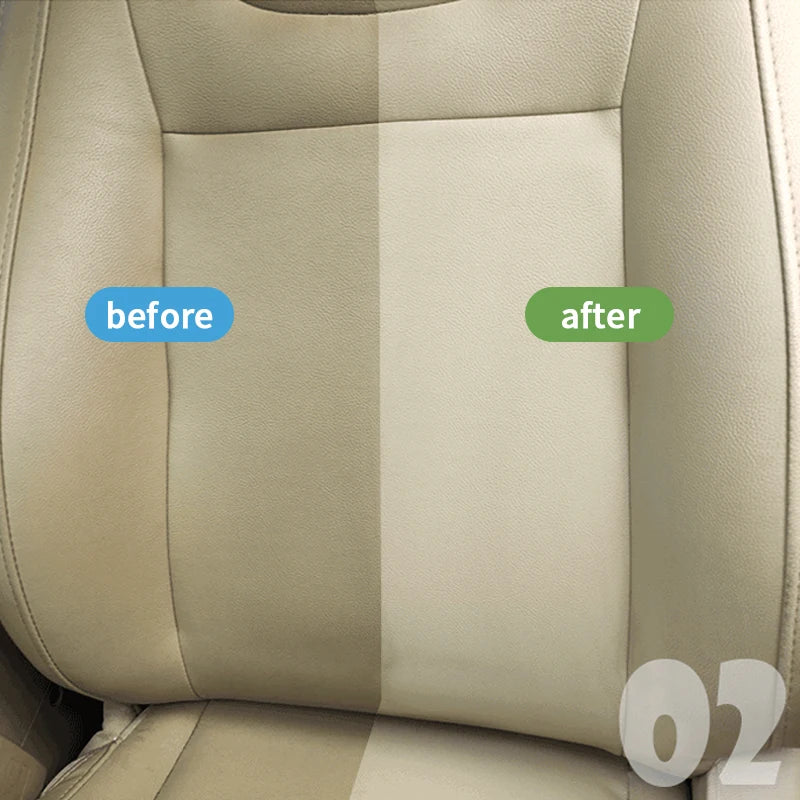 Produit de nettoyage d'intérieur de voiture Nettoyant de plafond Tissu tissé en flanelle de cuir Sans eau Outil de nettoyage automatique sans eau HGKJ S21