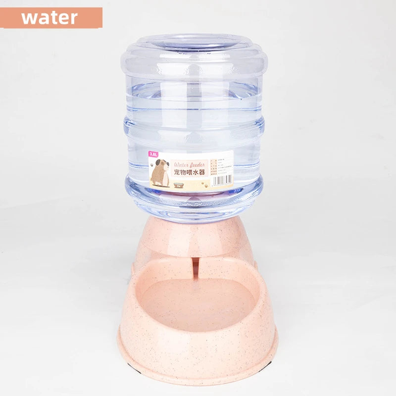 Bols d'alimentation pour animaux de compagnie de grande capacité bol de nourriture pour petit chien distributeur d'eau automatique bols pour chat bols d'alimentation pour animaux de compagnie bol d'eau de boisson