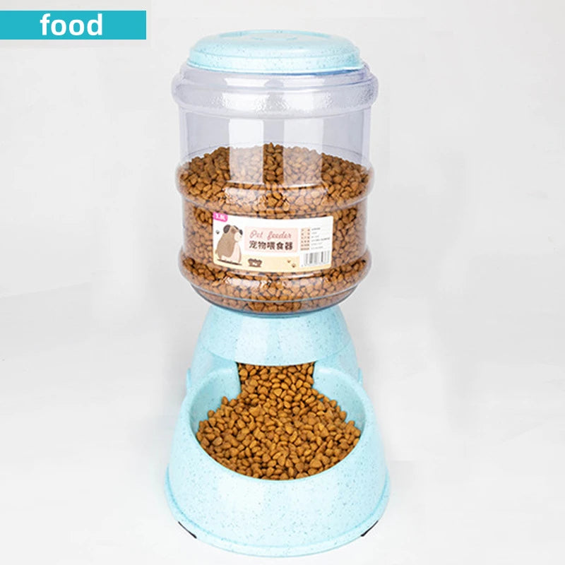 Bols d'alimentation pour animaux de compagnie de grande capacité bol de nourriture pour petit chien distributeur d'eau automatique bols pour chat bols d'alimentation pour animaux de compagnie bol d'eau de boisson