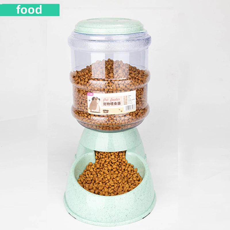 Bols d'alimentation pour animaux de compagnie de grande capacité bol de nourriture pour petit chien distributeur d'eau automatique bols pour chat bols d'alimentation pour animaux de compagnie bol d'eau de boisson