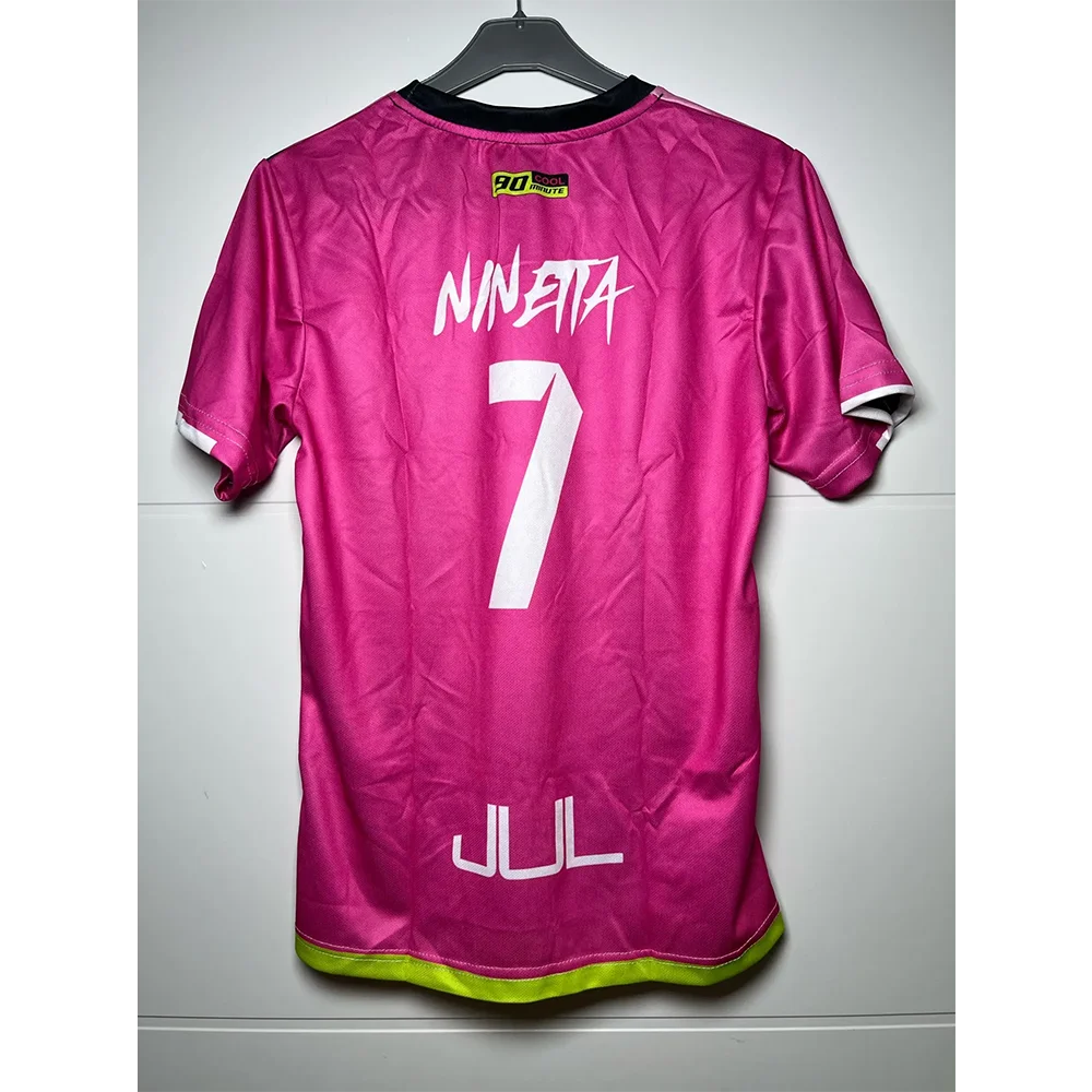 Nouveau Maillot JUL T-shirt été jeunesse respirant et séchage rapide formation Football chemises unisexe personnalisé sport 90 minutes maillots