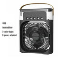 Nouveau ventilateur 3 en 1 climatiseur mini refroidisseur d'air domestique LED veilleuse humidificateur portable ventilateur de réglage de l'air ventilateur de bureau à domicile